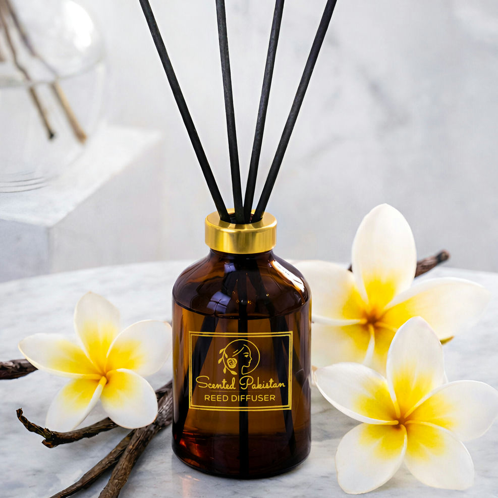 Houseery Signature Reed Diffuser Set – Long-Lasting Home Fragrance, Multiple Scents