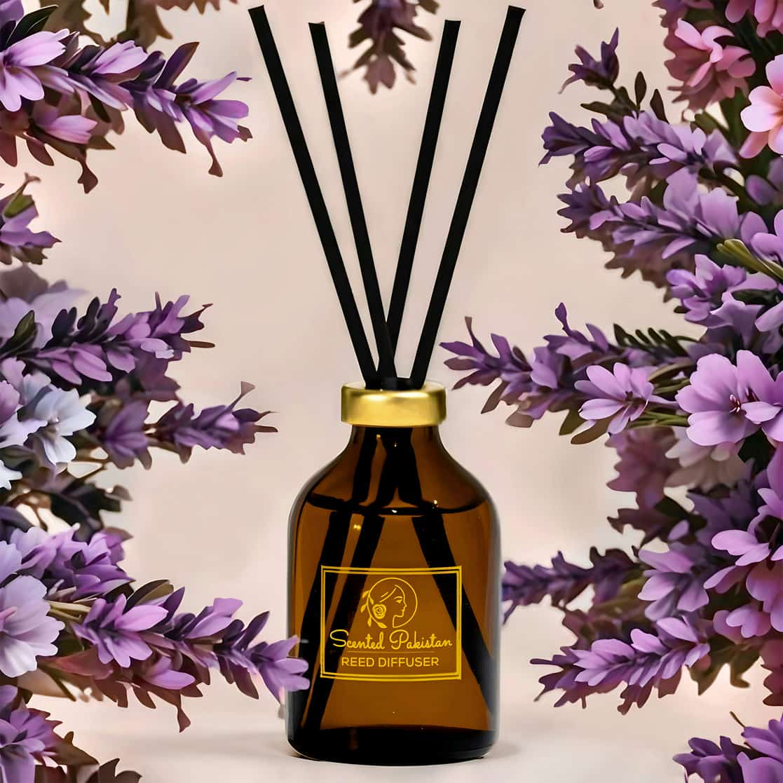 Houseery Signature Reed Diffuser Set – Long-Lasting Home Fragrance, Multiple Scents