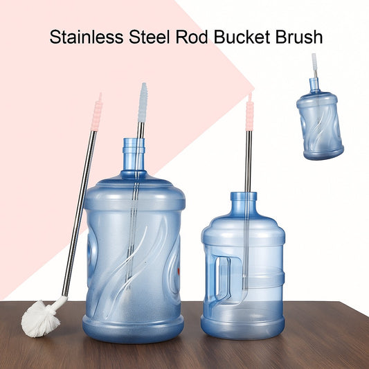 Houseery Deep-Reach Bottle & Gallon Brush – 64cm Heavy-Duty Cleaning Tool