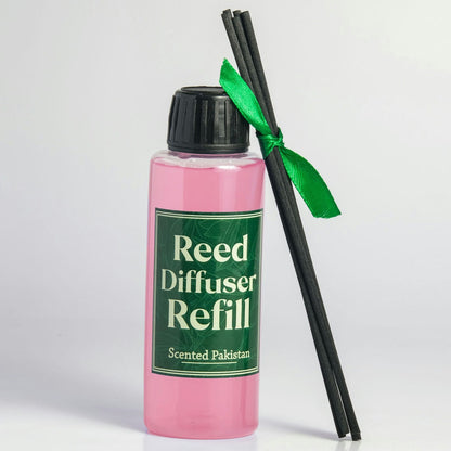 Houseery Reed Diffuser Oil Refill 140ml – Long-Lasting Fragrance Oil with Reed Sticks