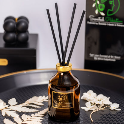 Houseery Signature Reed Diffuser Set – Long-Lasting Home Fragrance, Multiple Scents