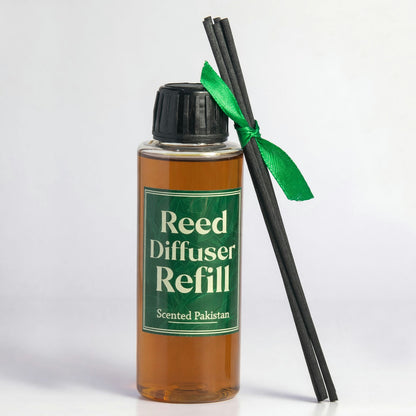 Houseery Reed Diffuser Oil Refill 140ml – Long-Lasting Fragrance Oil with Reed Sticks