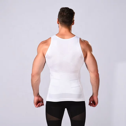 Men's SlimFit Compression Shaper Vest