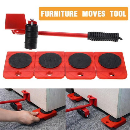 Smart Furniture Mover Kit Lift Slide & Rearrange Easily