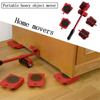 Smart Furniture Mover Kit Lift Slide & Rearrange Easily