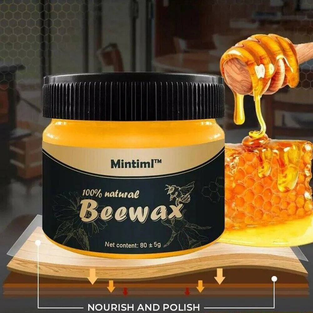 Natural Beeswax Wood Polish