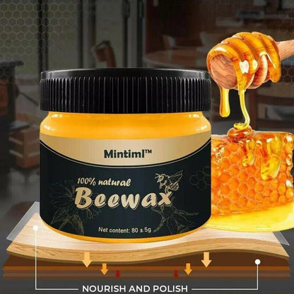 Natural Beeswax Wood Polish