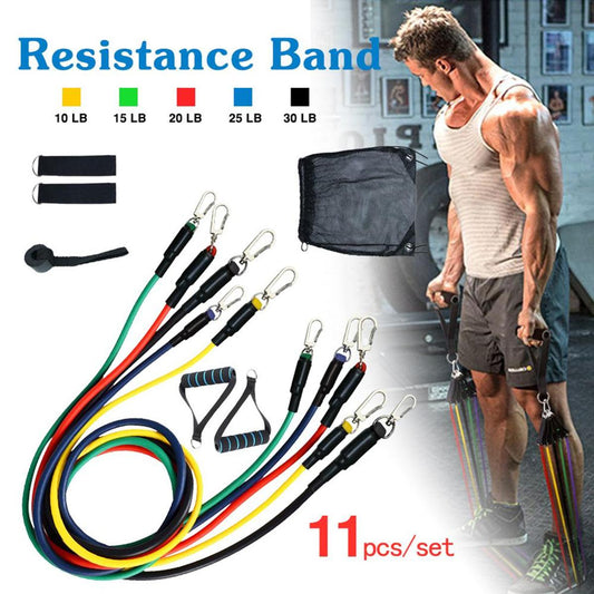 Houseery 11-Piece Resistance Band Set