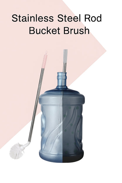 Houseery Deep-Reach Bottle & Gallon Brush – 64cm Heavy-Duty Cleaning Tool