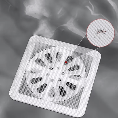 Houseery Disposable Drain Hair Catcher Stickers (Pack of 10)