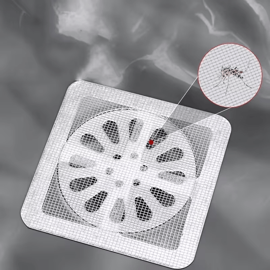 Houseery Disposable Drain Hair Catcher Stickers (Pack of 10)