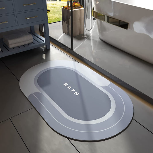 Houseery Super Absorbent Quick-Dry Bathroom Mat