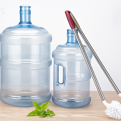 Houseery Deep-Reach Bottle & Gallon Brush – 64cm Heavy-Duty Cleaning Tool