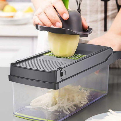 Houseery 14-in-1 Vegetable Chopper, Slicer & Dicer Set