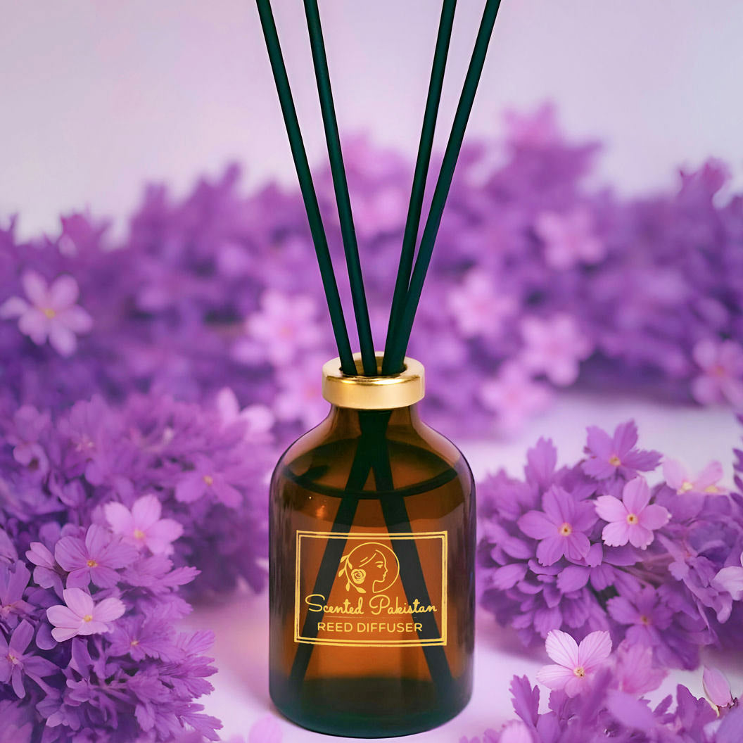Houseery Signature Reed Diffuser Set – Long-Lasting Home Fragrance, Multiple Scents