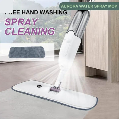 Houseery 360° Refillable Spray Mop System – Microfiber Floor Cleaning Set