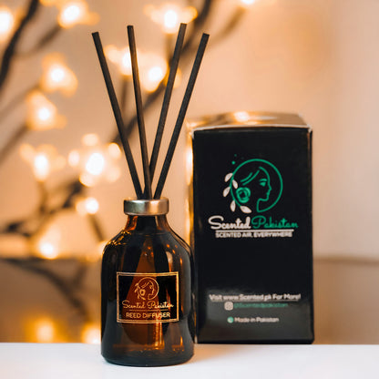 Houseery Signature Reed Diffuser Set – Long-Lasting Home Fragrance, Multiple Scents