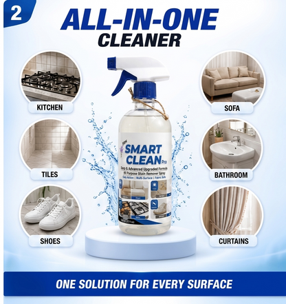 Houseery 5-in-1 Multi-Surface Cleaner – Kitchen, Bathroom, Fabric & Tile Spray