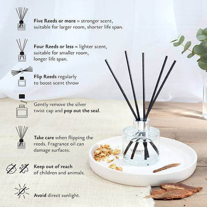 Houseery Hotel Collection Reed Diffuser – Elegant Scent for Bedrooms, Living Rooms & Offices