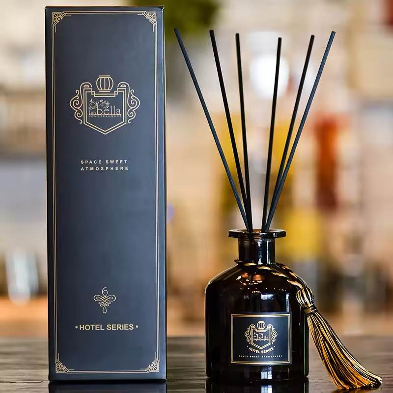 Houseery Hotel Collection Reed Diffuser – Elegant Scent for Bedrooms, Living Rooms & Offices
