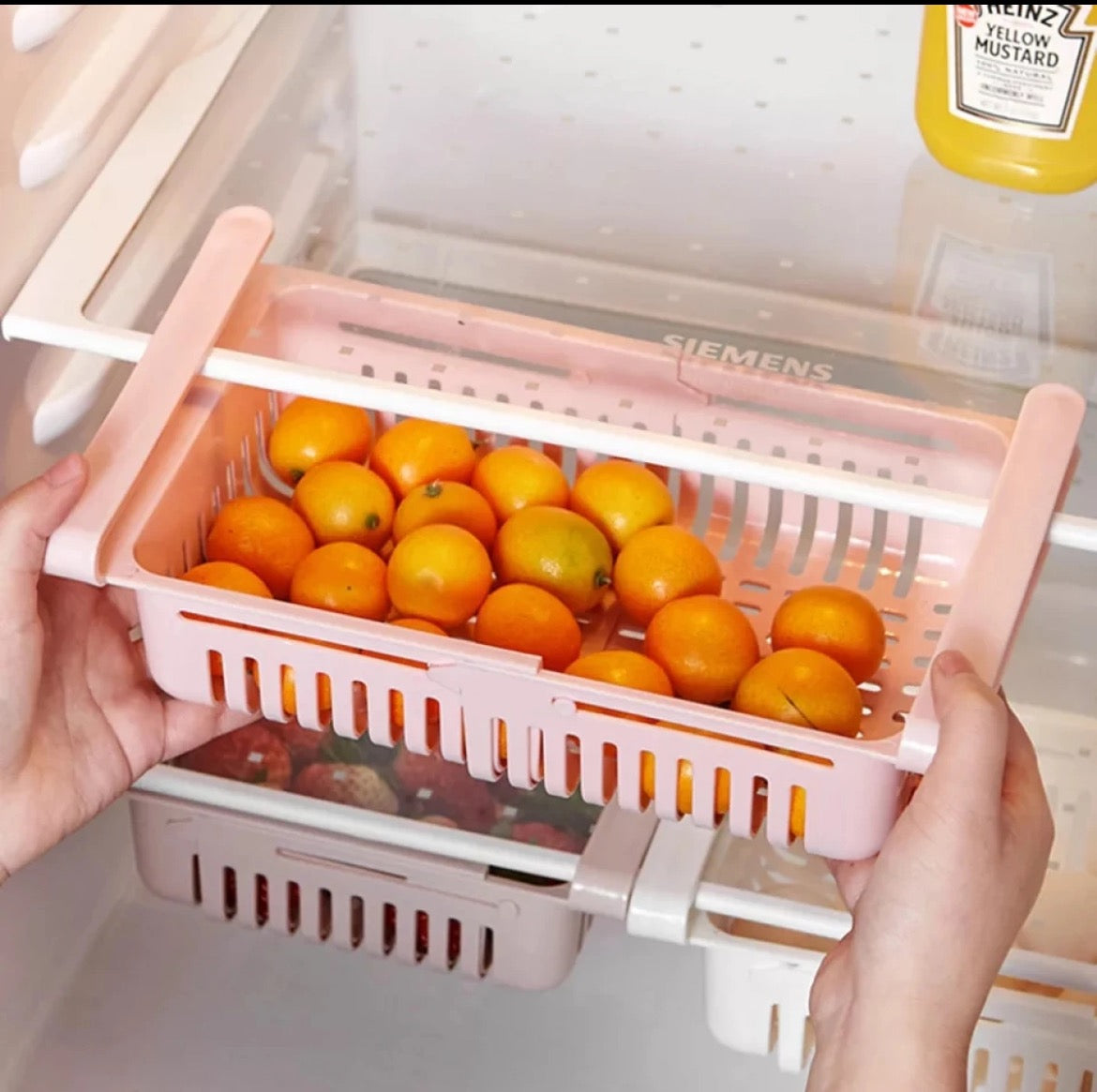 Houseery Expandable Fridge Storage Rack & Organizer
