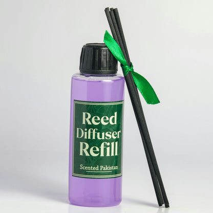 Houseery Reed Diffuser Oil Refill 140ml – Long-Lasting Fragrance Oil with Reed Sticks