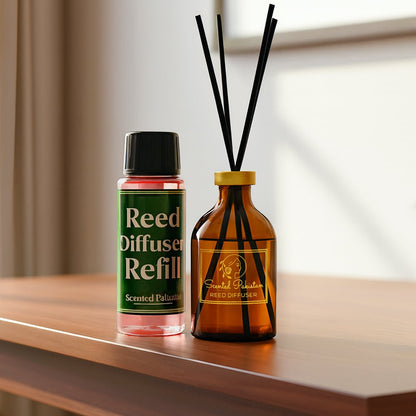 Houseery Signature Reed Diffuser Set – Long-Lasting Home Fragrance, Multiple Scents