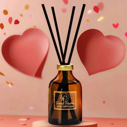 Houseery Signature Reed Diffuser Set – Long-Lasting Home Fragrance, Multiple Scents