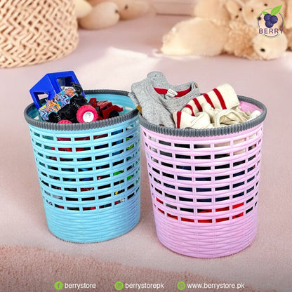 Houseery Multi-Purpose Storage Basket – Durable Organizer Bin for Home & Kids' Rooms
