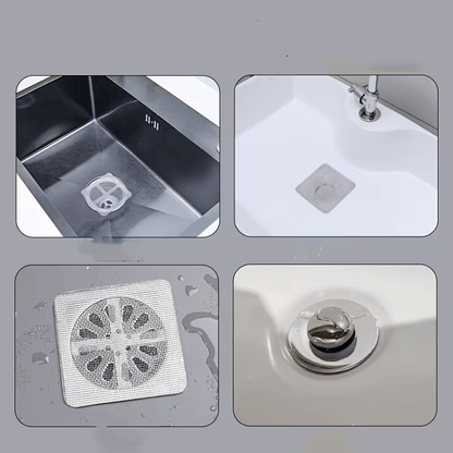 Houseery Disposable Drain Hair Catcher Stickers (Pack of 10)