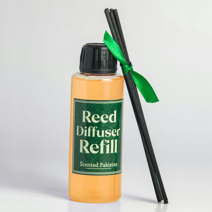 Houseery Reed Diffuser Oil Refill 140ml – Long-Lasting Fragrance Oil with Reed Sticks
