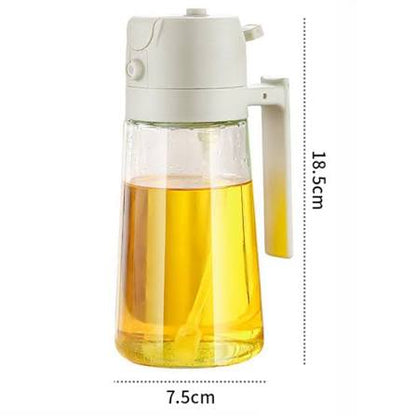 2-In-1 Oil Sprayer Bottle For Kitchen