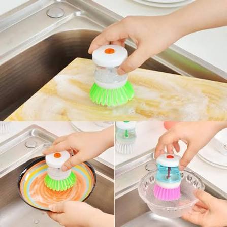 Self Dispensing Cleaning Dish Brush