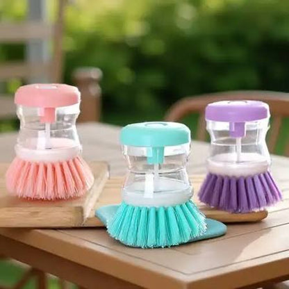 Self Dispensing Cleaning Dish Brush