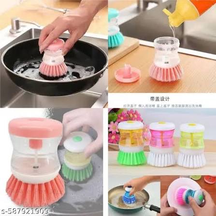 Self Dispensing Cleaning Dish Brush