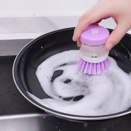 Self Dispensing Cleaning Dish Brush