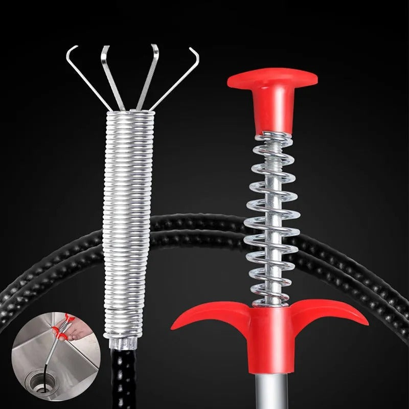 Houseery Flexible Drain Snake Unblocker Tool (160cm)