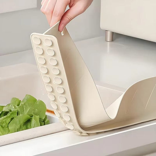 Houseery Silicone Sink Splash Guard — Water & Oil Stopper