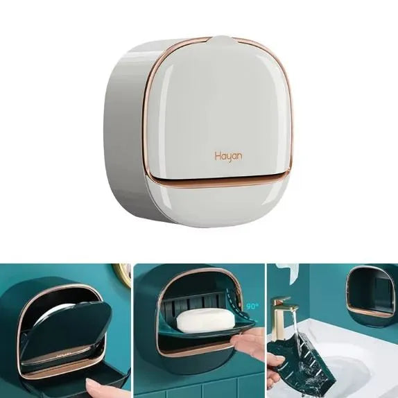 Houseery Self-Draining Luxury Soap Holder